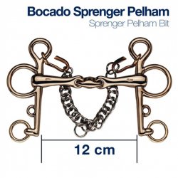 Bocado Sprenger Pelham HS-42006 12,00cm