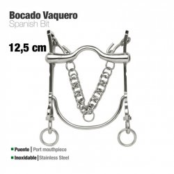 Bocado Vaquero Inox 217971 12.5 cm