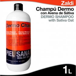 Champú Dermo con Avena Sativa 1L Zaldi