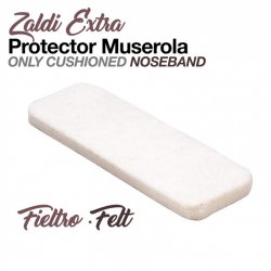 Protector Muserola de Fieltro Zaldi Extra