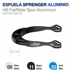 Espuela Sprenger Aluminio HS-476120mm Negro
