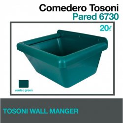 Comedero Tosoni Pared 6730 Verde Zaldi Ref: 2102630