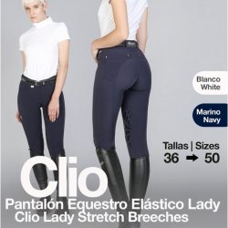 Pantalón Equestro Elástico Lady Clio