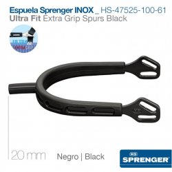 Espuela Sprenger Negro 20mm HS-47525-100-61 Zaldi