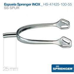 Espuela Sprenger Inox 25mm HS-47425-100-55 Zaldi