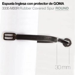 Espuela Inglesa Protector Goma 3335-M30R Round
