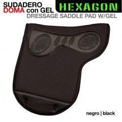 Sudadero Doma Hexagon con Gel 313131 Negro
