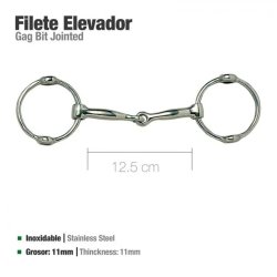 Filete Elevador Inox 21262 12.5cm