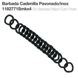 Barbada Cadenilla Pavonado Inox 1182771SMKx4