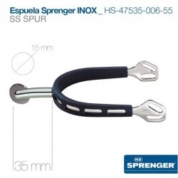 Espuela Hs-Sprenger Inoxidable Ruleta 35 mm HS-47535-006-55