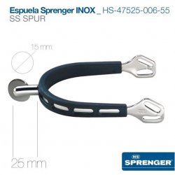  Espuela Hs-Sprenger Inoxidable Ruleta 25 mm HS-47525-006-55