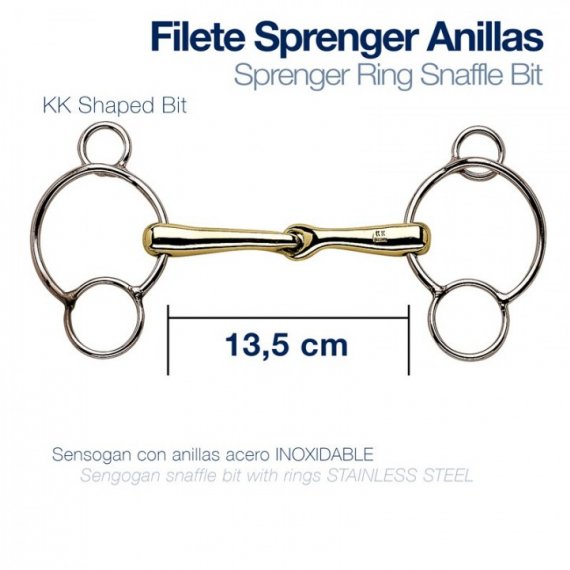 Filete HS Sprenger Pessoa 2 Piezas modelo 40510-1 13,5cm