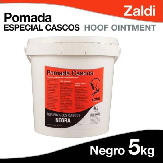  Pomada Especial para Cascos Zaldi Negro 5kg