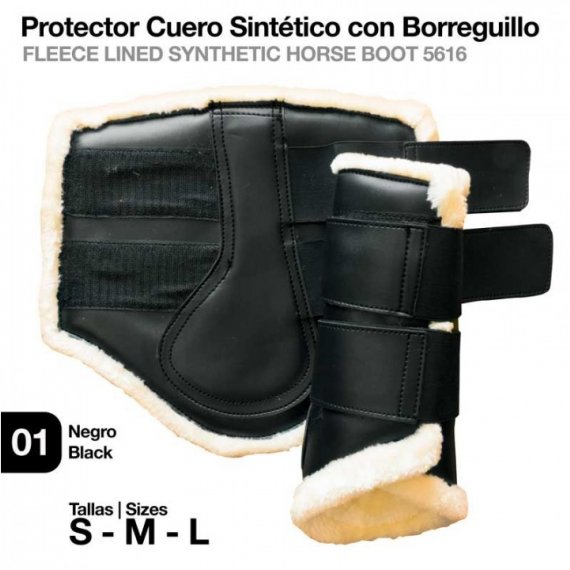 Protector Cuero Sintetico con Borreguillo Zaldi El Albero