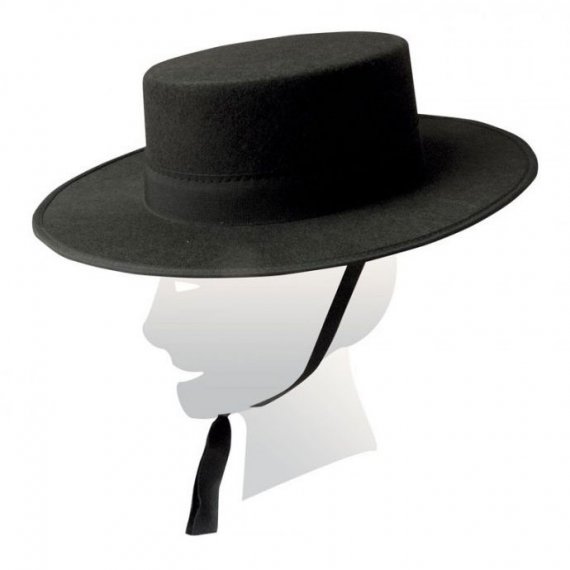 Sombrero Cordobés Negro Mod 111