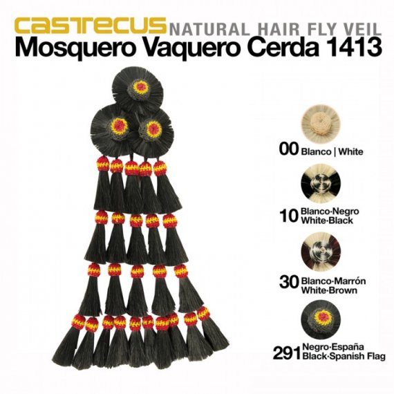 Mosquero Vaquero Cerda Castecus 1413 Negro
