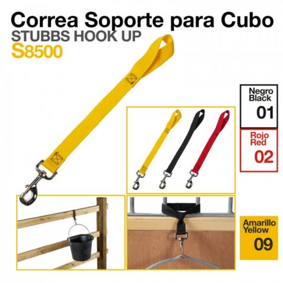 Correa Soprte para Cubo Stubbs S850 amarillo