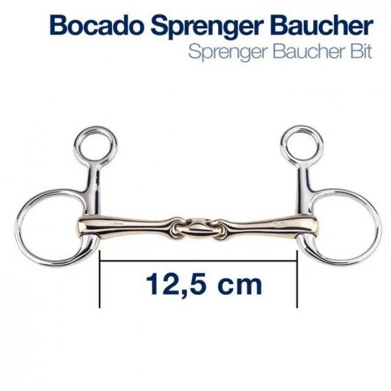 Bocado Sprenger Baucher HS-41081 12.5cm