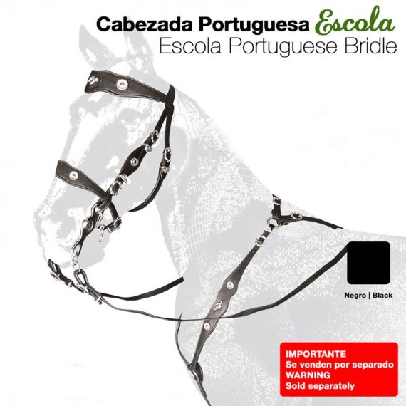 Cabezada Portuguesa Escola Negra Ref: 21019208