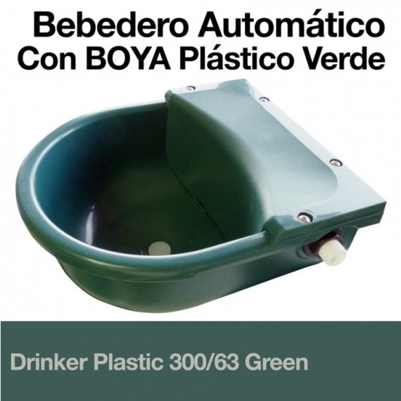 Bebedero Automático 300/63 con Boya Plástico Verde Zaldi