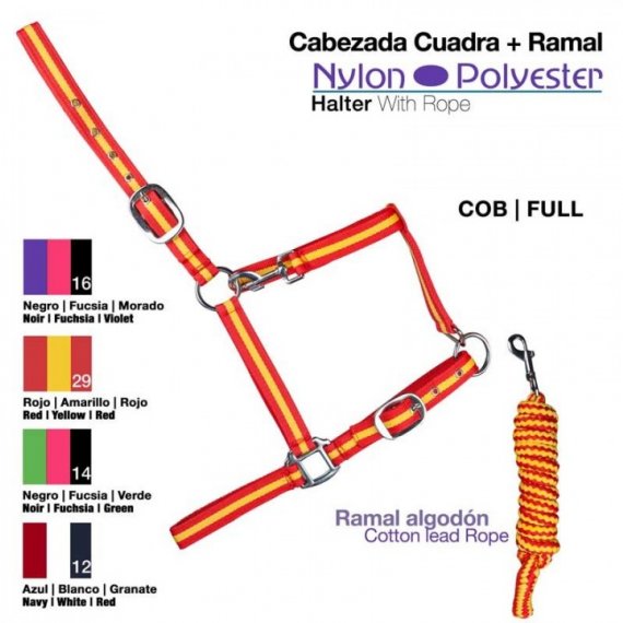 Cabezada de Cuadra + Ramal 6886 Rojo-Amarillo-Rojo