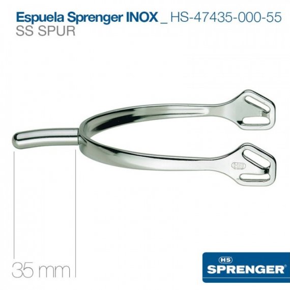 Espuela Hs-Sprenger Inoxidable 35mm 47435 Zaldi