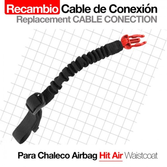 Cable de Conexión Chaleco Airbag Hit-Air 