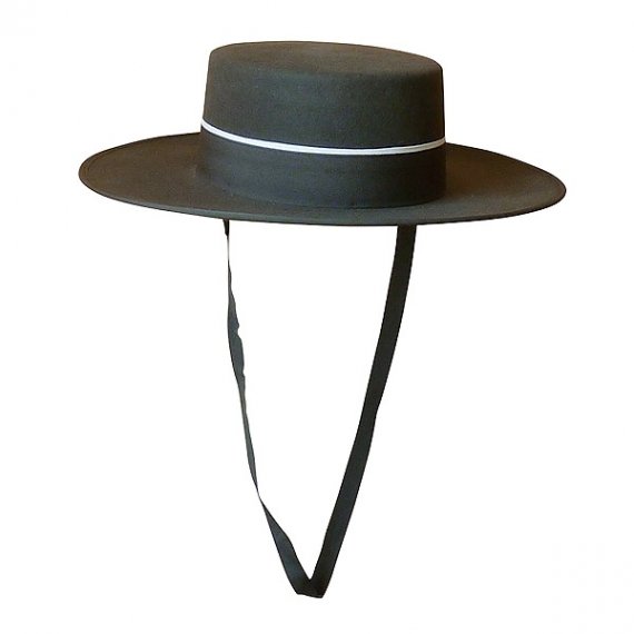 Sombrero Cañero de 1ª Calidad Gris Oscuro Ref. 05720031