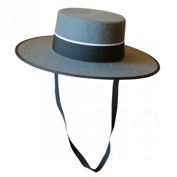 Sombrero Cañero de 1ª Calidad Gris Ref. 05720031