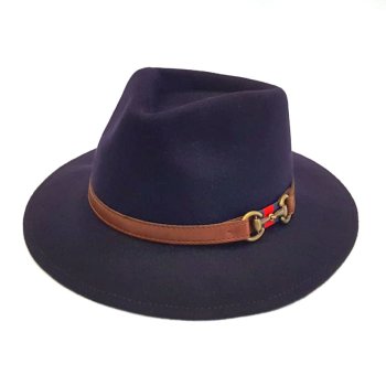 Sombrero Indiana Impermeable Azul